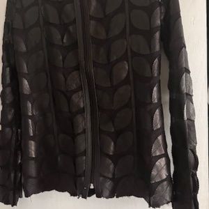 Leather jacket